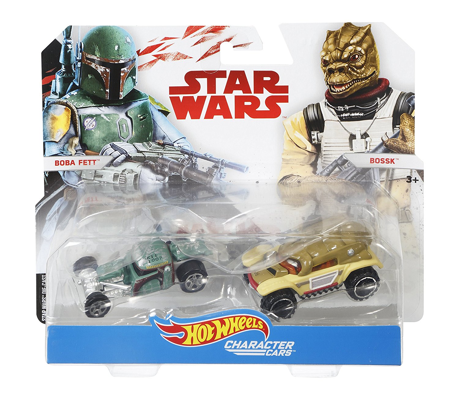 TLJ Hot Wheels Boba Fett & Bossk Car 2-pack 1