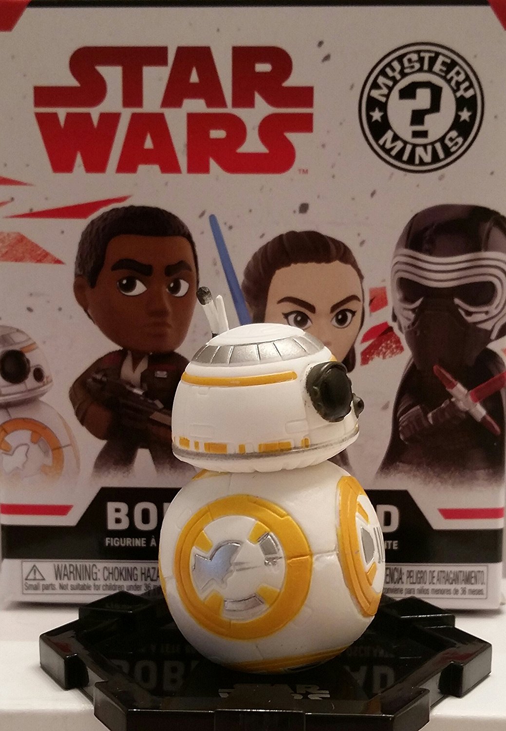 TLJ  BB-8 Funko Pop! Mystery Mini Bobble Head Toy