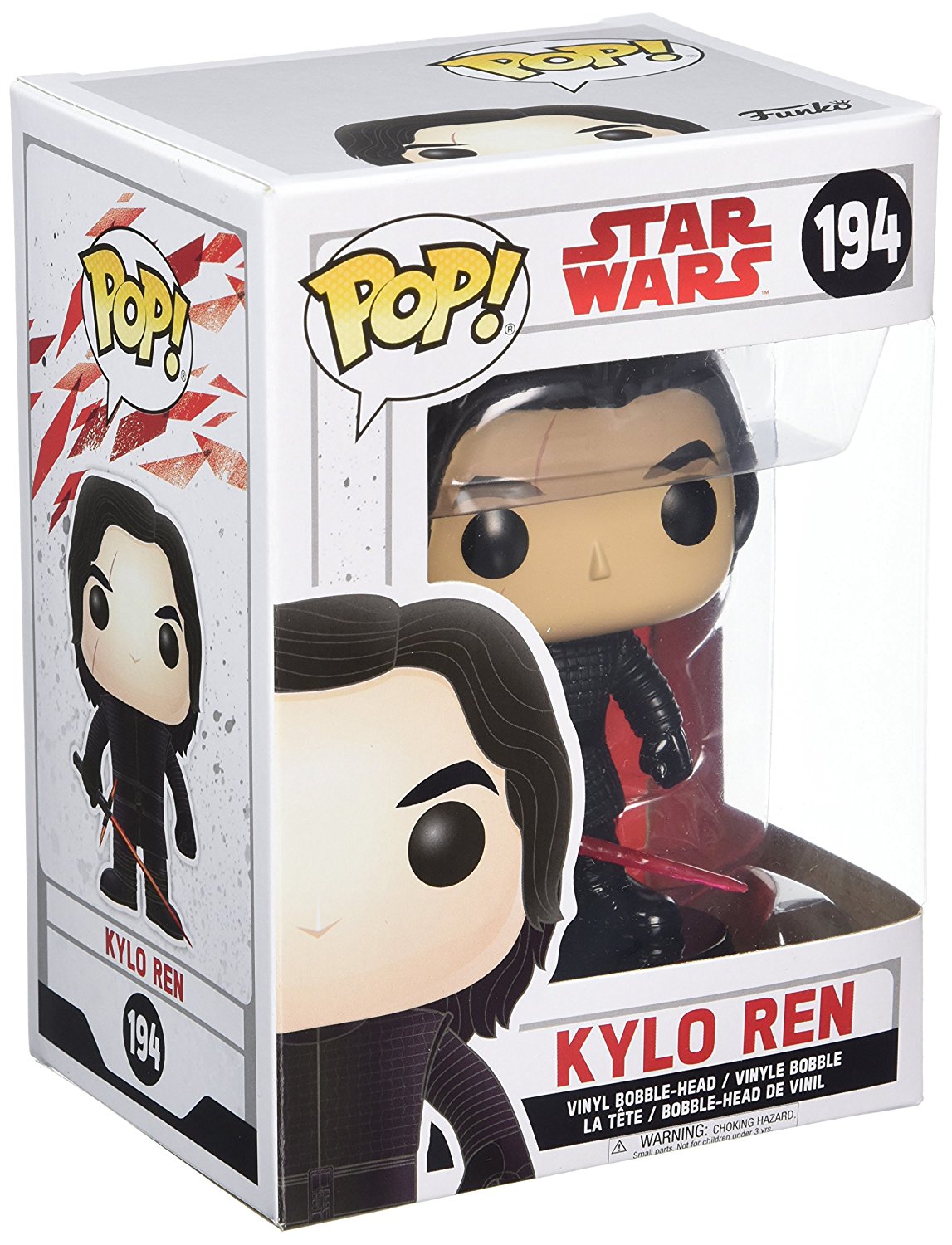 TLJ Kylo Ren Funko Pop! bobble head toy 2