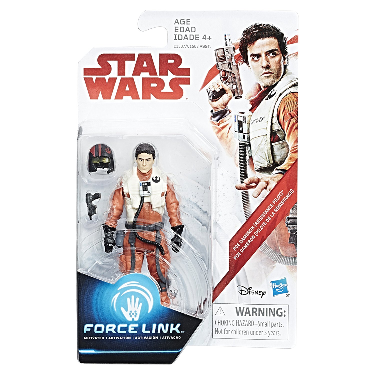 TLJ Force Link Poe Dameron (Resistance Pilot) Figure 1