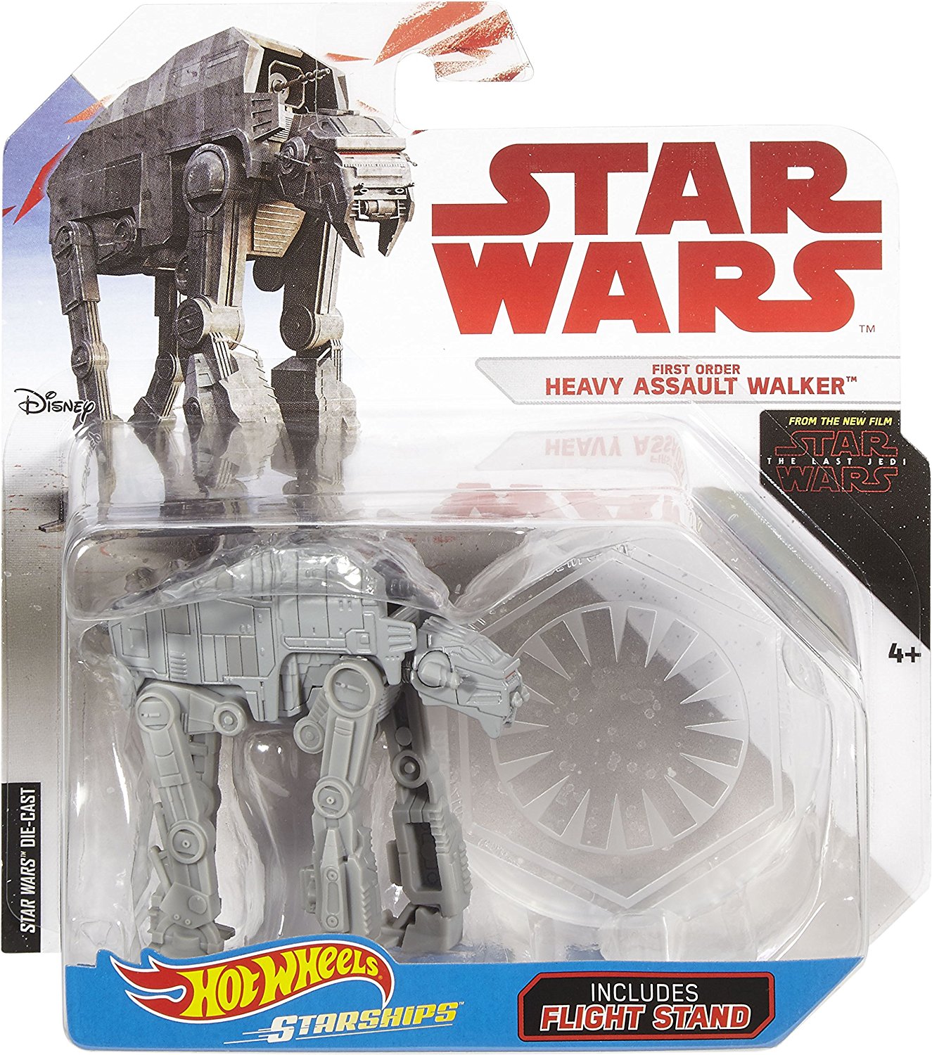 TLJ Hot Wheels First Order Heavy Assault Walker Vehicle Toy 1