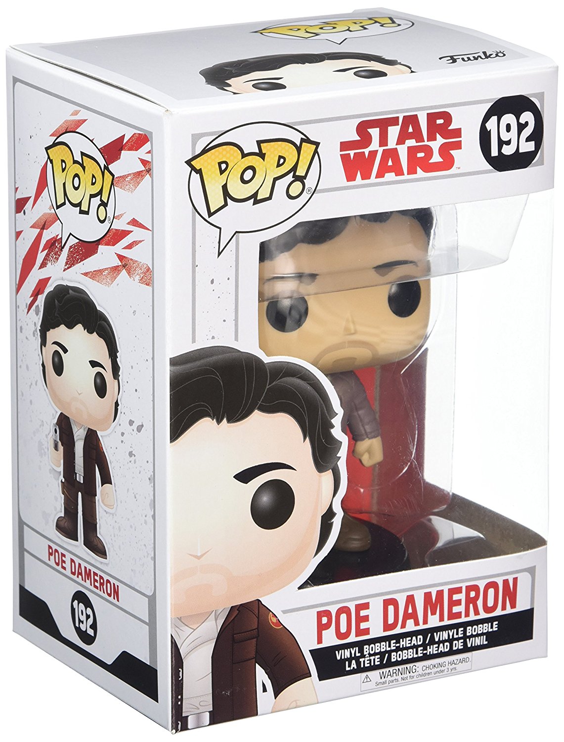 TLJ Funko Pop! Poe Dameron bobble head toy 1