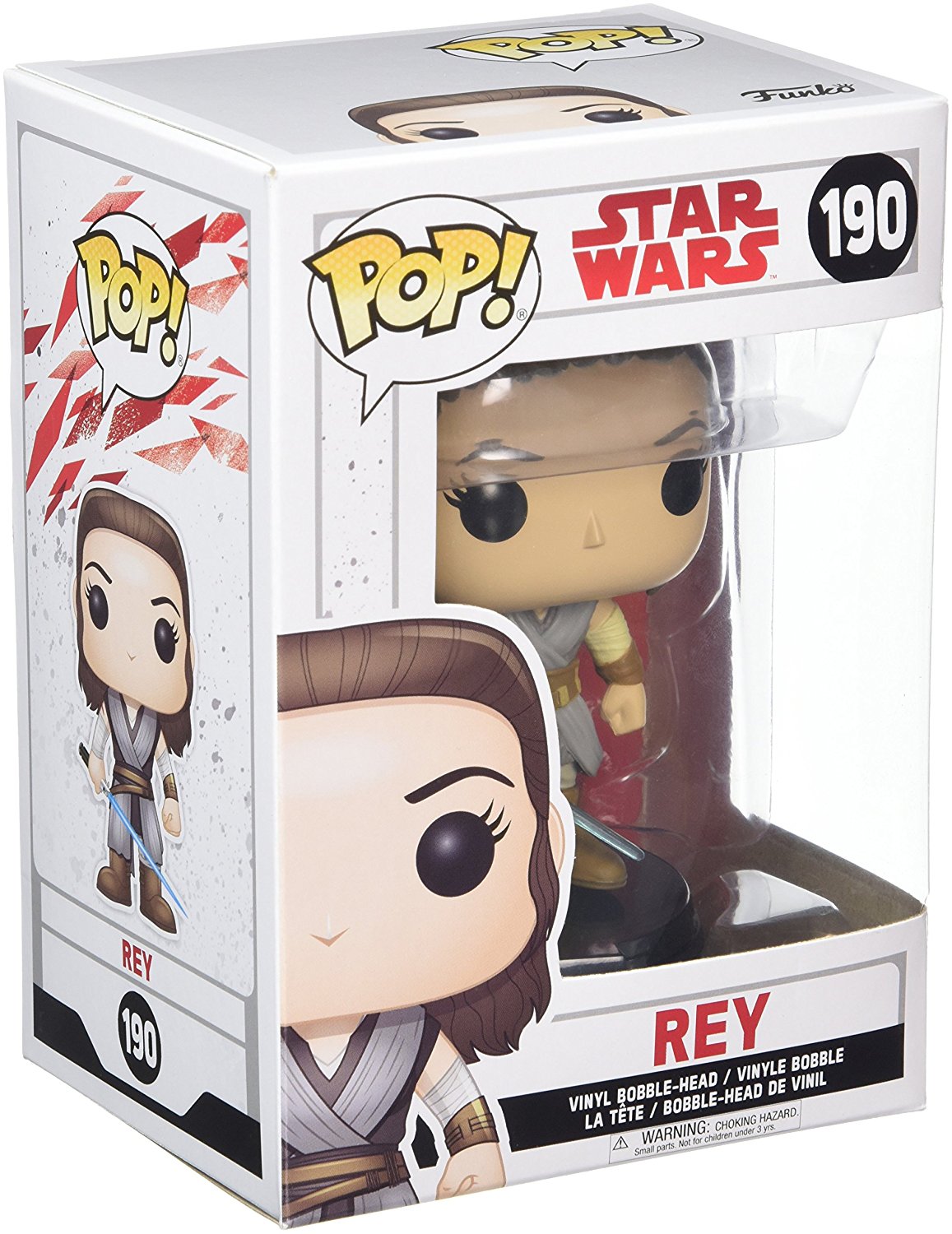 TLJ Funko Pop! Rey bobble head toy 2