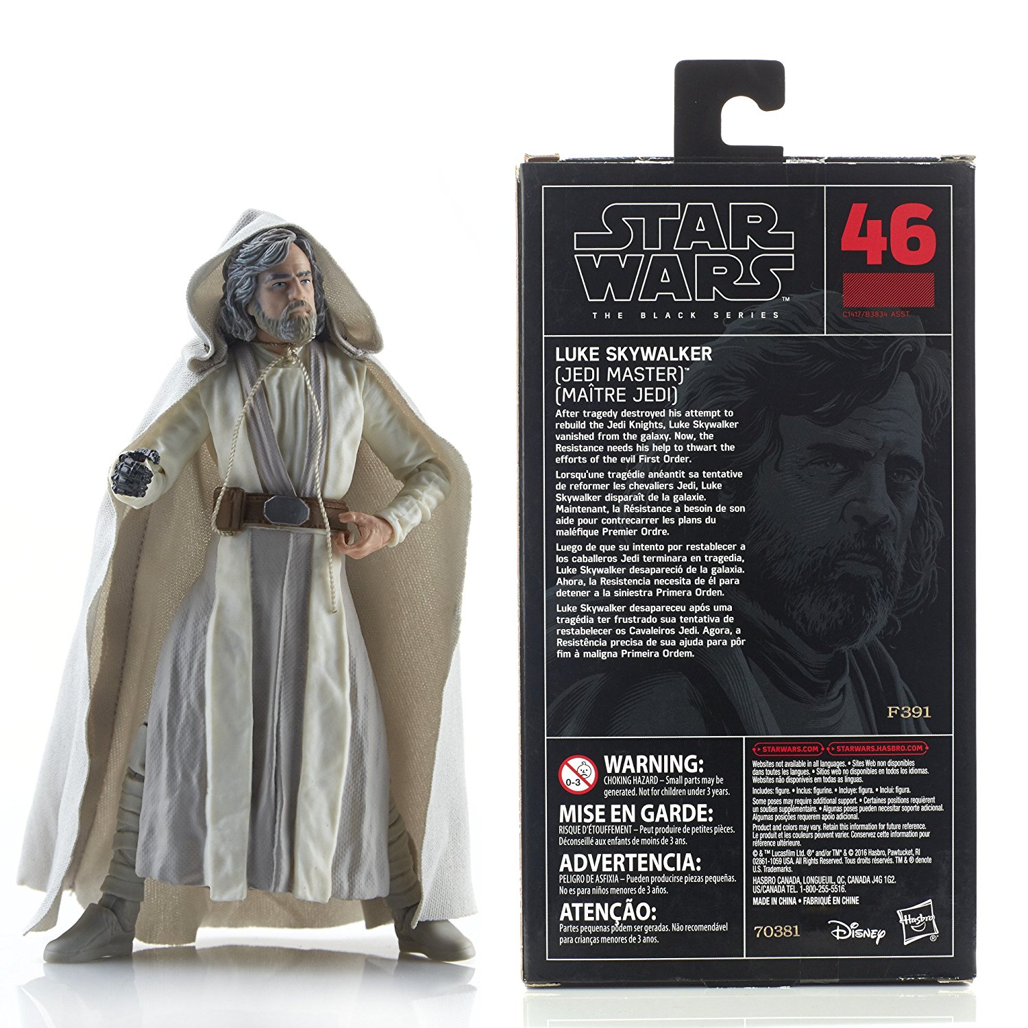 TLJ Black Series Luke Skywalker (Jedi Master) Figure 2