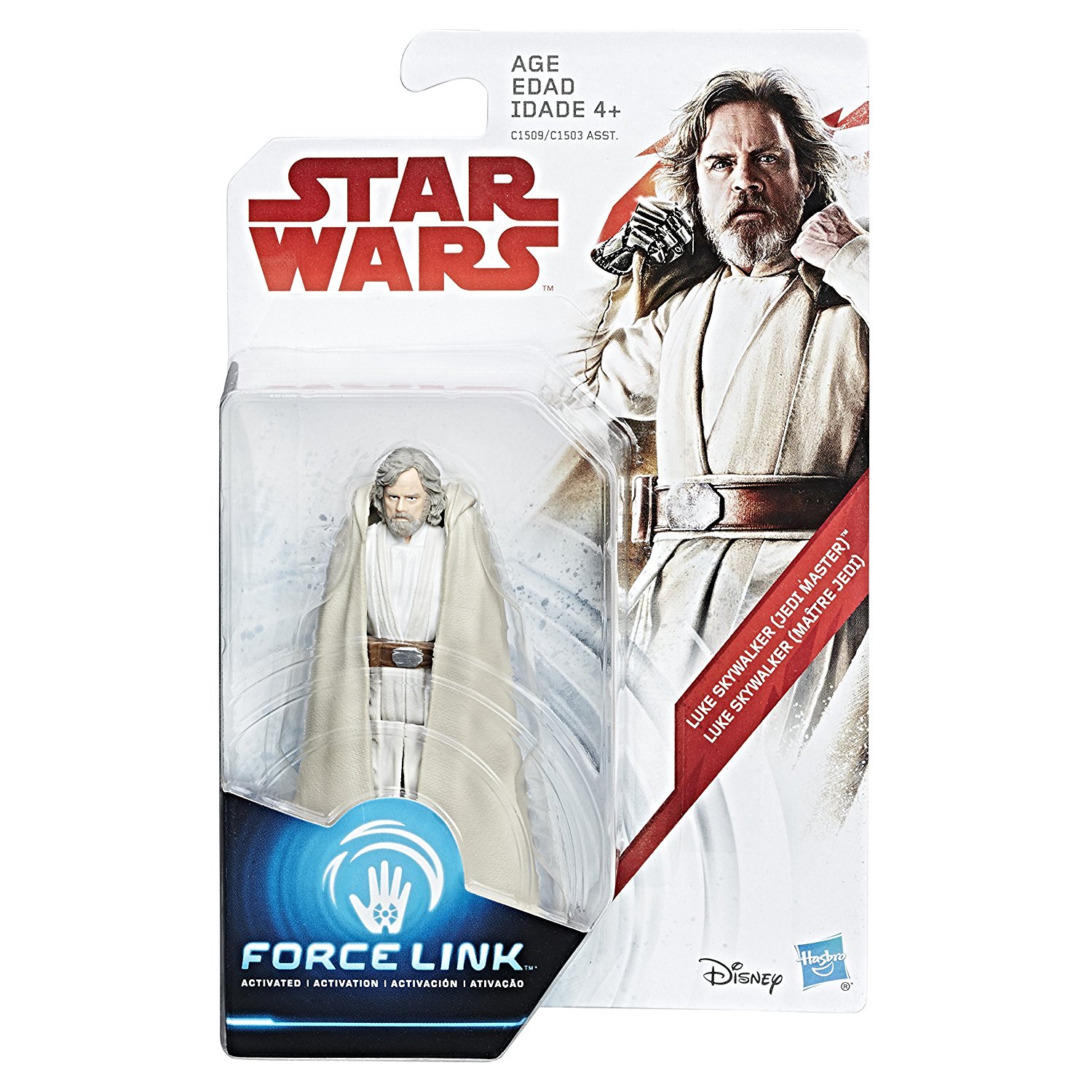 TLJ Force Link Luke Skywalker (Jedi Master) Figure 1