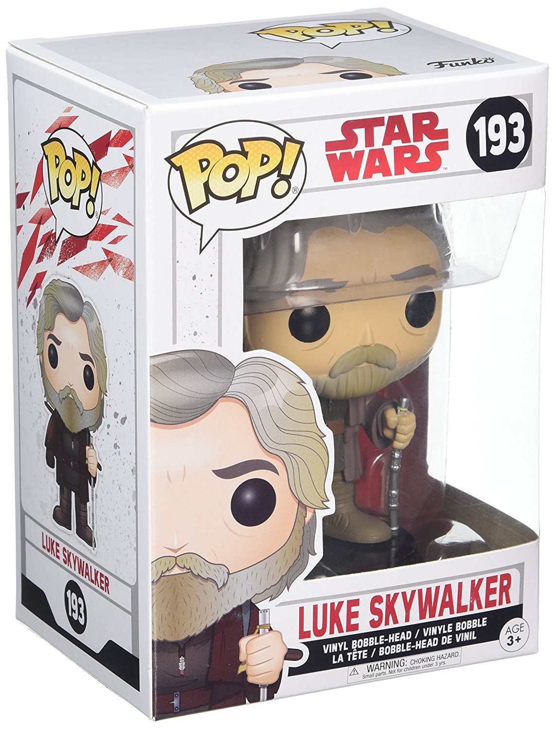 TLJ Funko Pop! Luke Skywalker bobble head toy 2