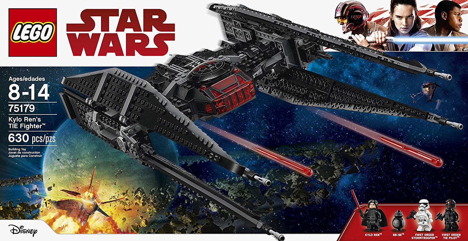 TLJ Kylo Ren's Tie Fighter 1