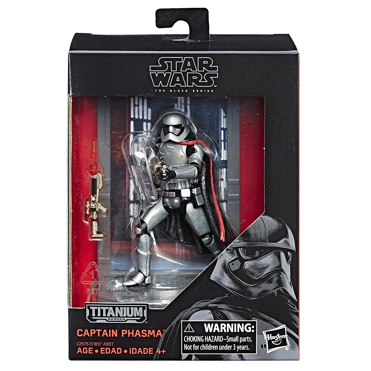 FA Black Series Titanium Series Captain Phasma Figure 1