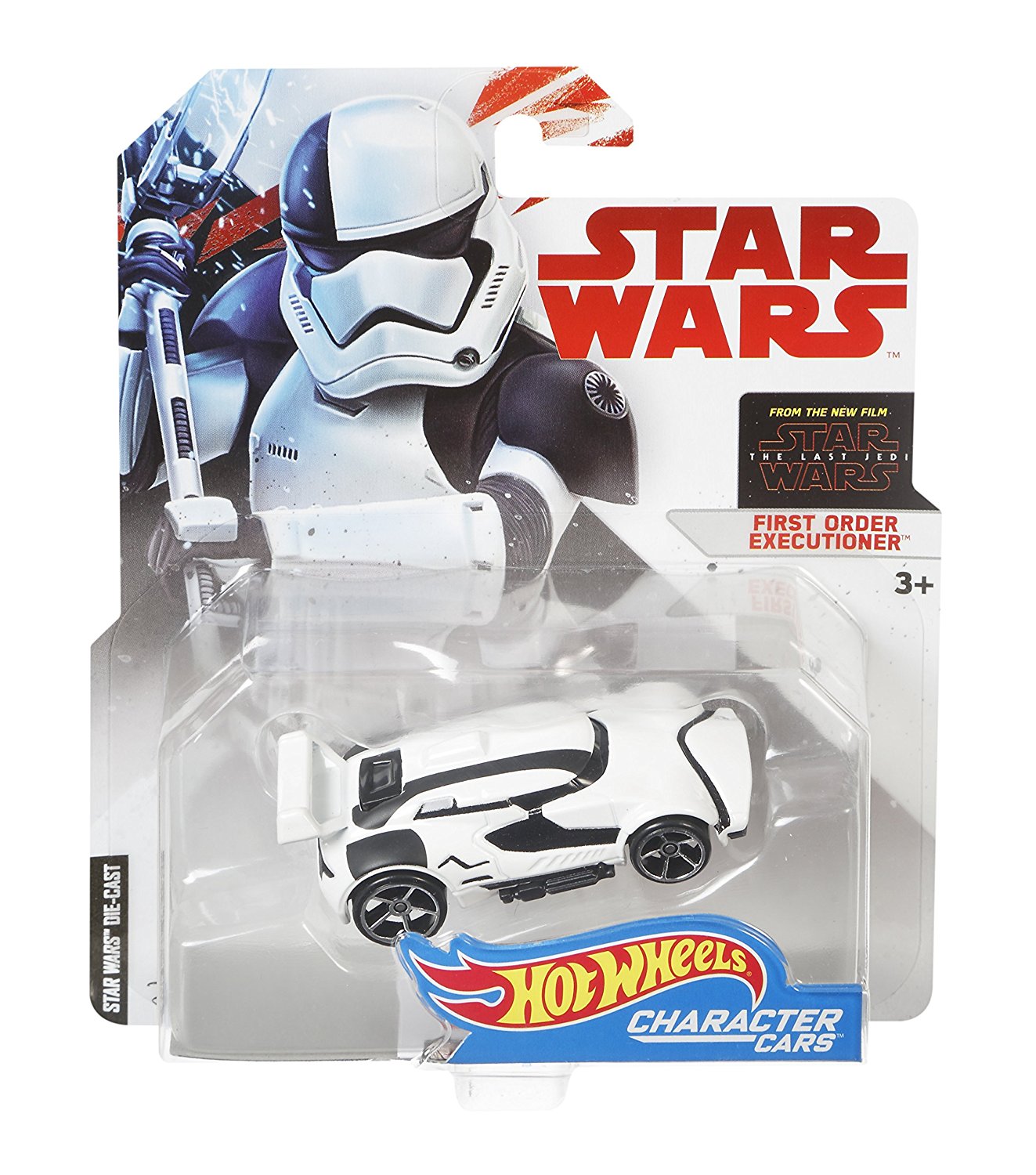 TLJ Hot Wheels First Order Executioner Trooper Character Car 1