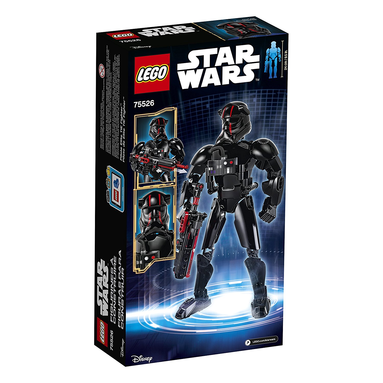 TLJ First Order Tie Fighter Pilot Buildable Figure Lego Set 2