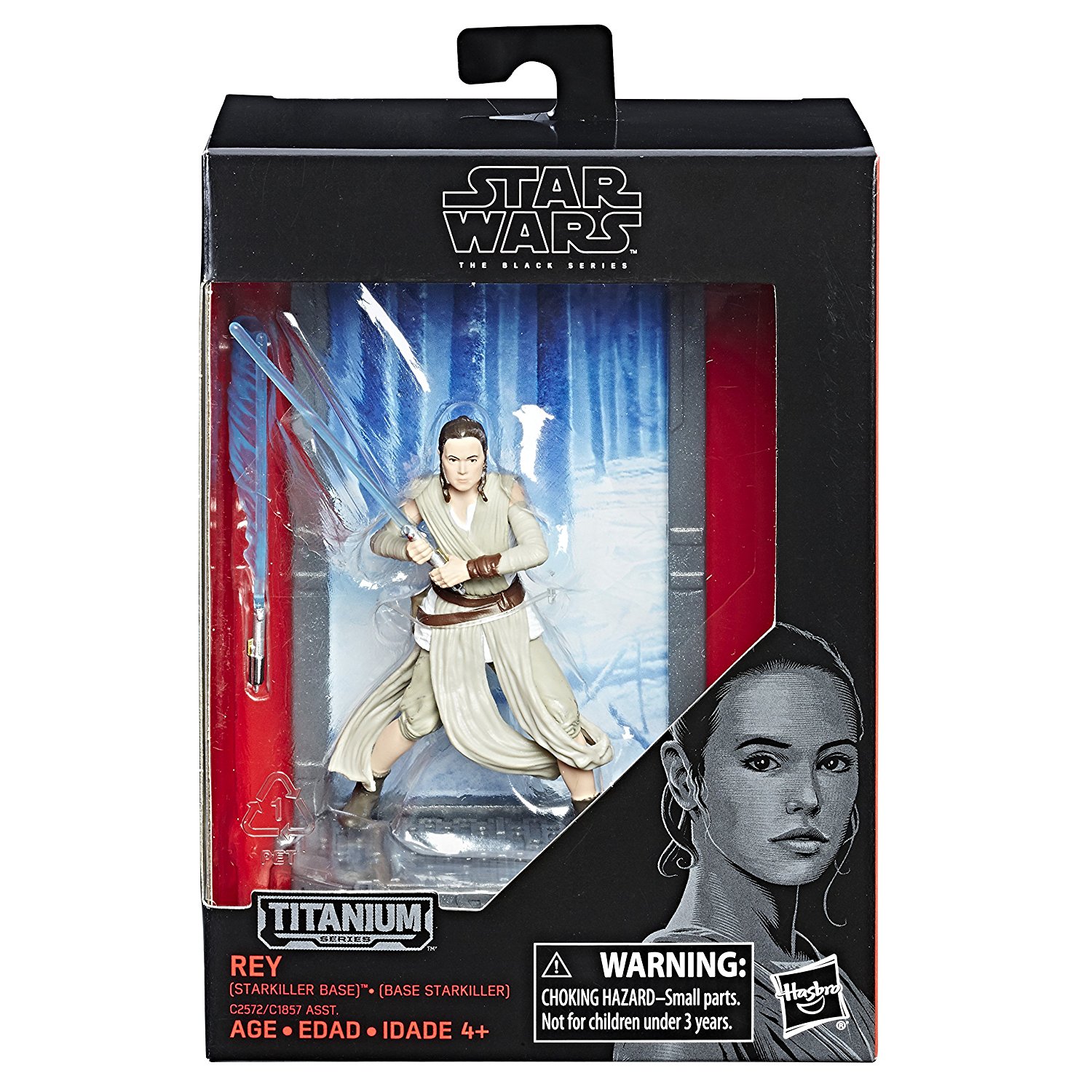 FA Black Series Titanium Series Rey (Starkiller Base) Figure 1