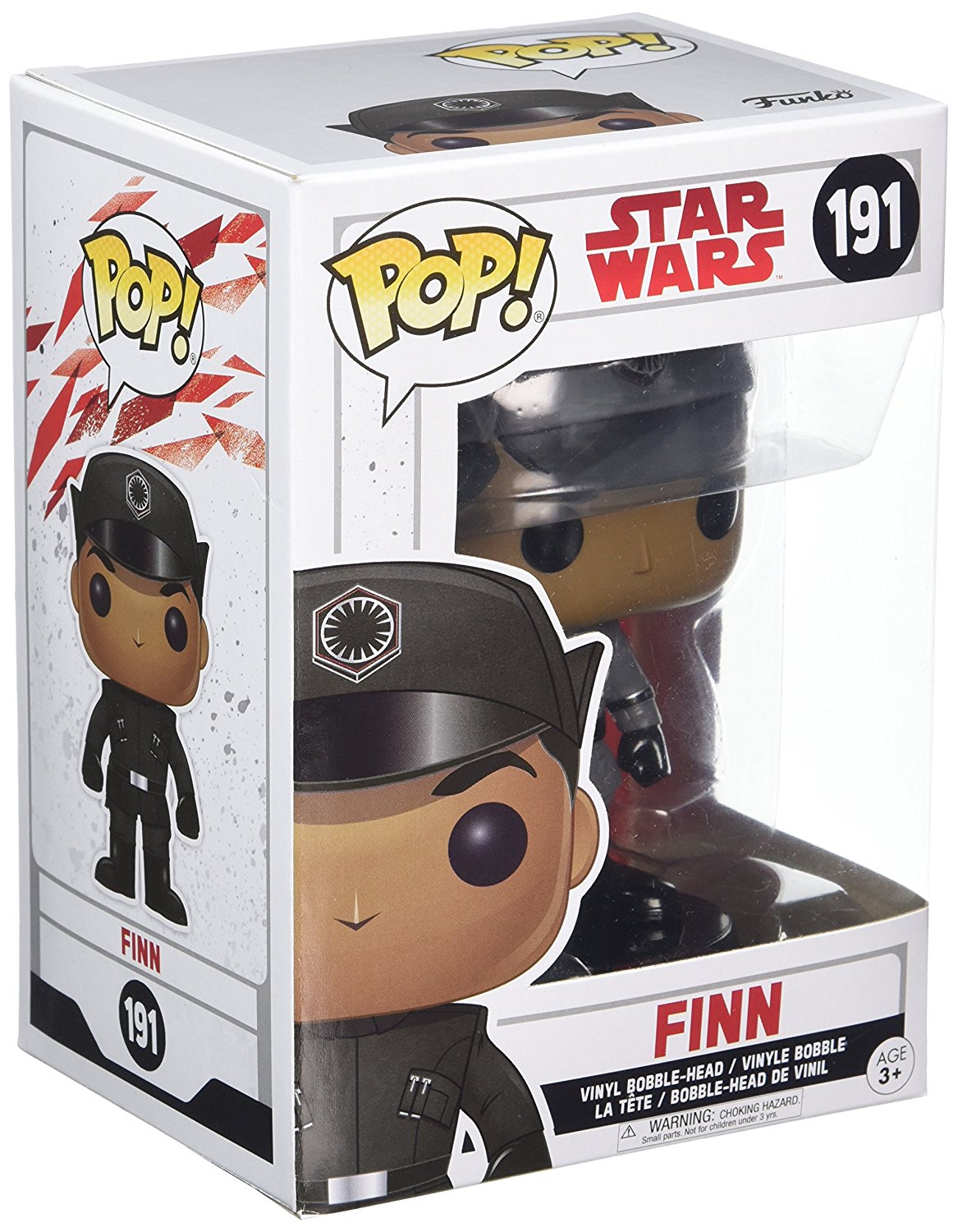 TLJ Funko Pop! Finn bobble head toy 1
