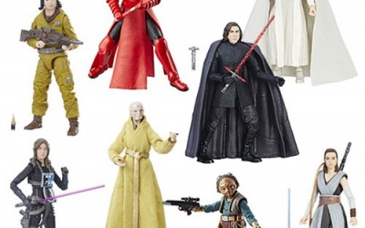 New Last Jedi The Black Series Figure Wave 14 Case Set available for pre-order on Entertainmentearth.com