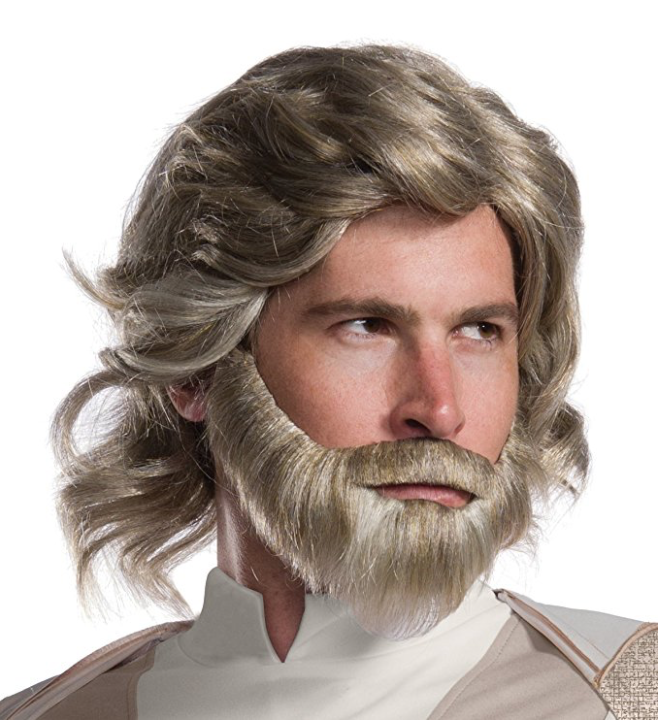 TLJ Luke Skywalker Wig and Beard Set