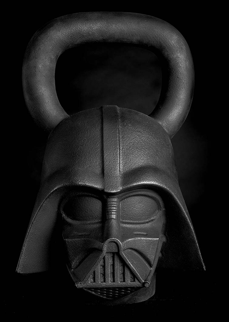 SW 70lbs Darth Vader Helmet Kettlebell