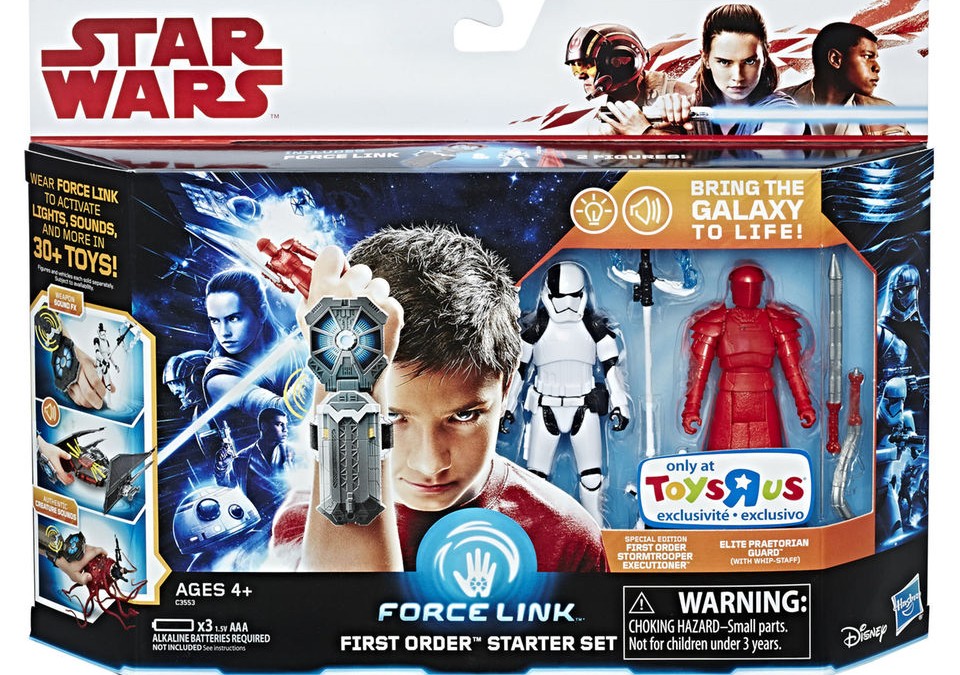 New Last Jedi Force Link Starter Set available for pre-order on Toysrus.com