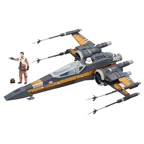 New Last Jedi Force Link Poe's Boosted X-Wing & Figure available for pre-order on Toysrus.com