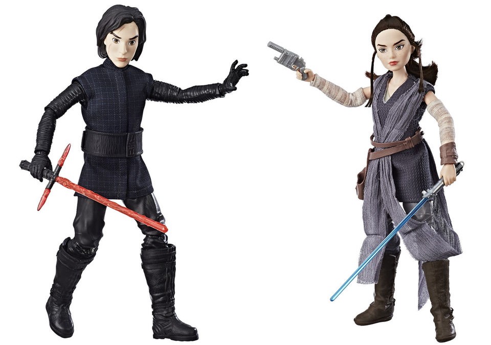 New Forces of Destiny Rey and Kylo Ren Figure 2-Pack available on Toysrus.com