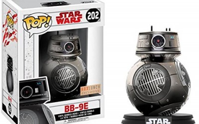 New Exclusive Last Jedi Funko Pop! BB-9E Chrome Bobble Head Toy available on Walmart.com