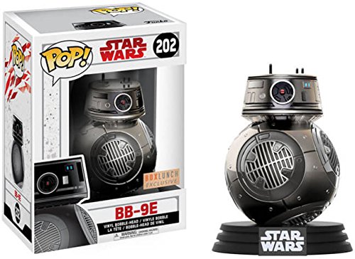 New Exclusive Last Jedi Funko Pop! BB-9E Chrome Bobble Head Toy available on Walmart.com