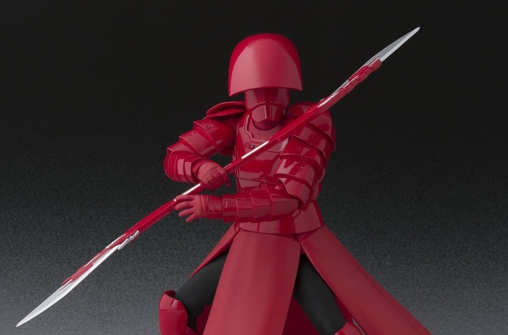 New Last Jedi S. H. Figuarts Elite Pretorian Guard (double blade) Figure available on Walmart.com