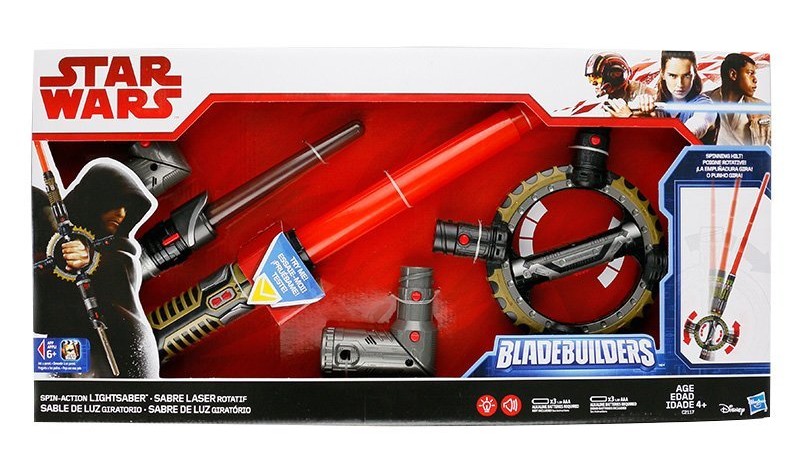 TLJ Bladebuilders Spin-Action Lightsaber Set 1