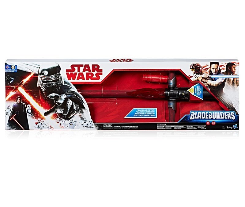 New Last Jedi Deluxe Kylo Ren Bladebuilders Electronic Lightsaber available on Walmart.com