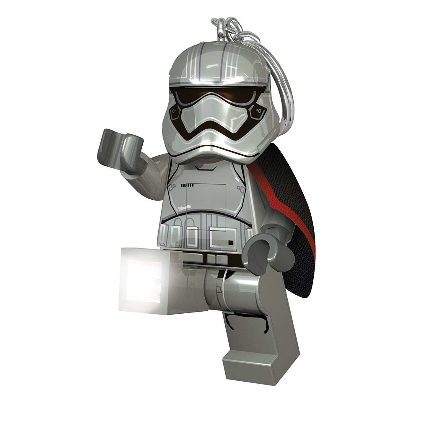 TLJ Lego Captain Phasma LED Key Chain Flashlight 2