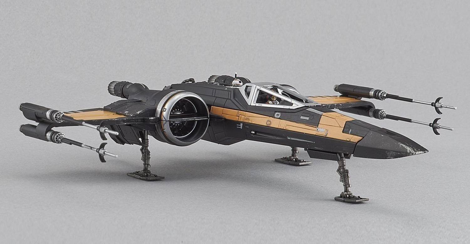 TLJ Poe's X-Wing Fighter Model Kit 5
