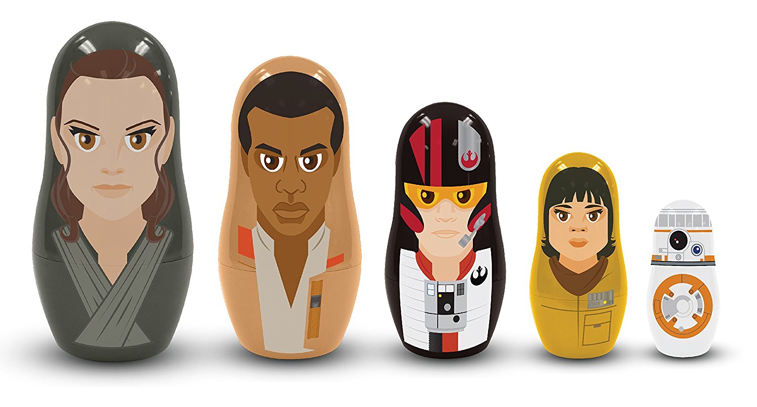 TLJ Resistance Plastic Nesting Dolls Set 2