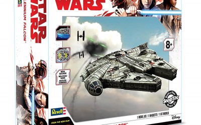 New Last Jedi Millennium Falcon SnapTite Model Kit available on Walmart.com