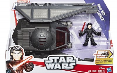 New Last Jedi Galactic Heroes Kylo Ren and Tie Silencer Vehicle Set available on Walmart.com