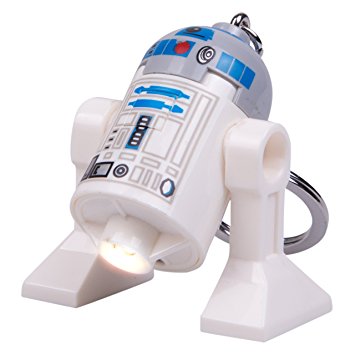 TLJ R2-D2 Lego Figure LED Keychain Light 2