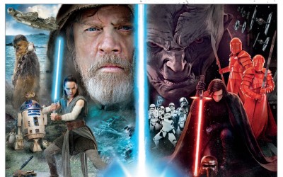 New Last Jedi "The Light. The Darkness." 1,000 Piece Jigsaw Puzzle available on Walmart.com