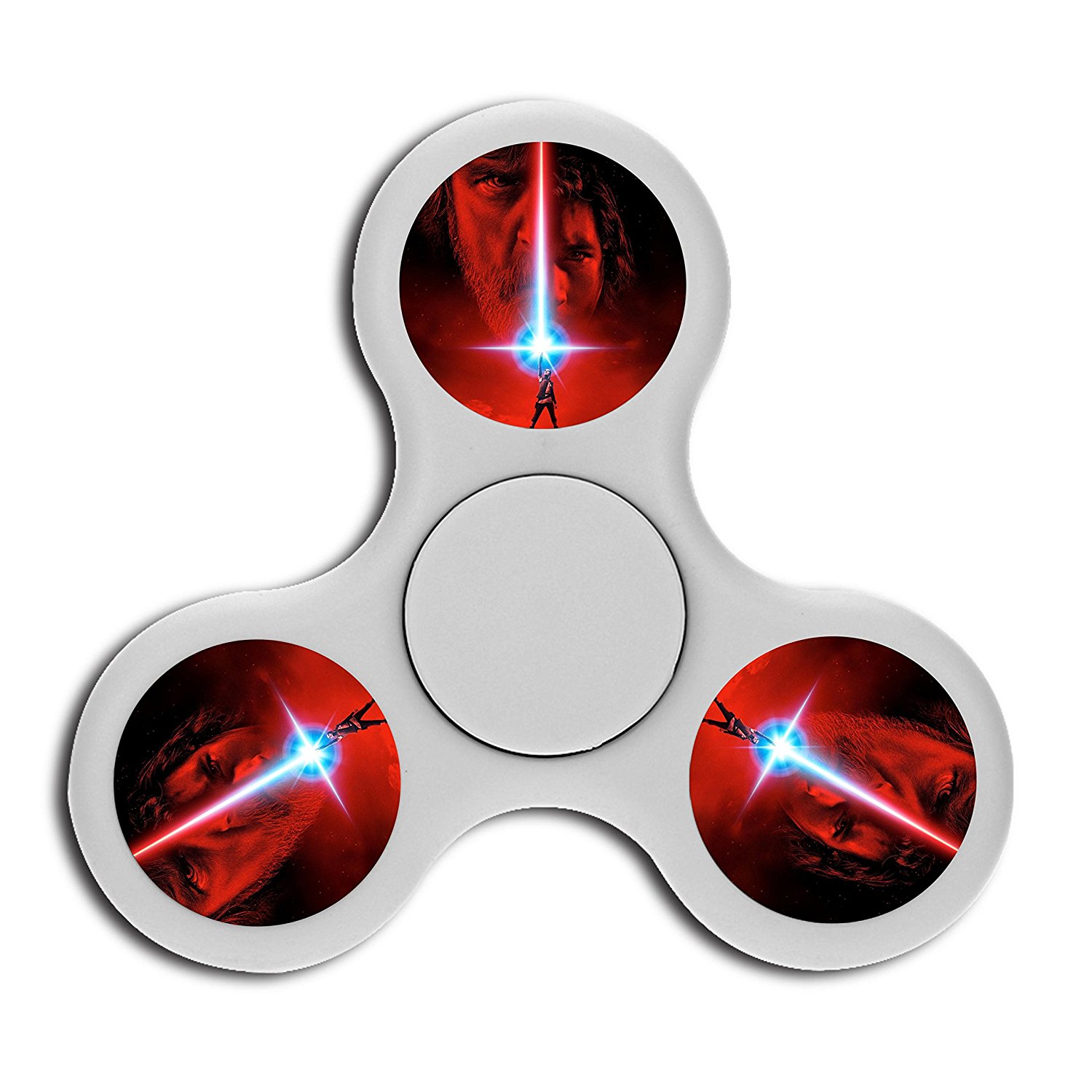 TLJ Logo White Gyro Spinner