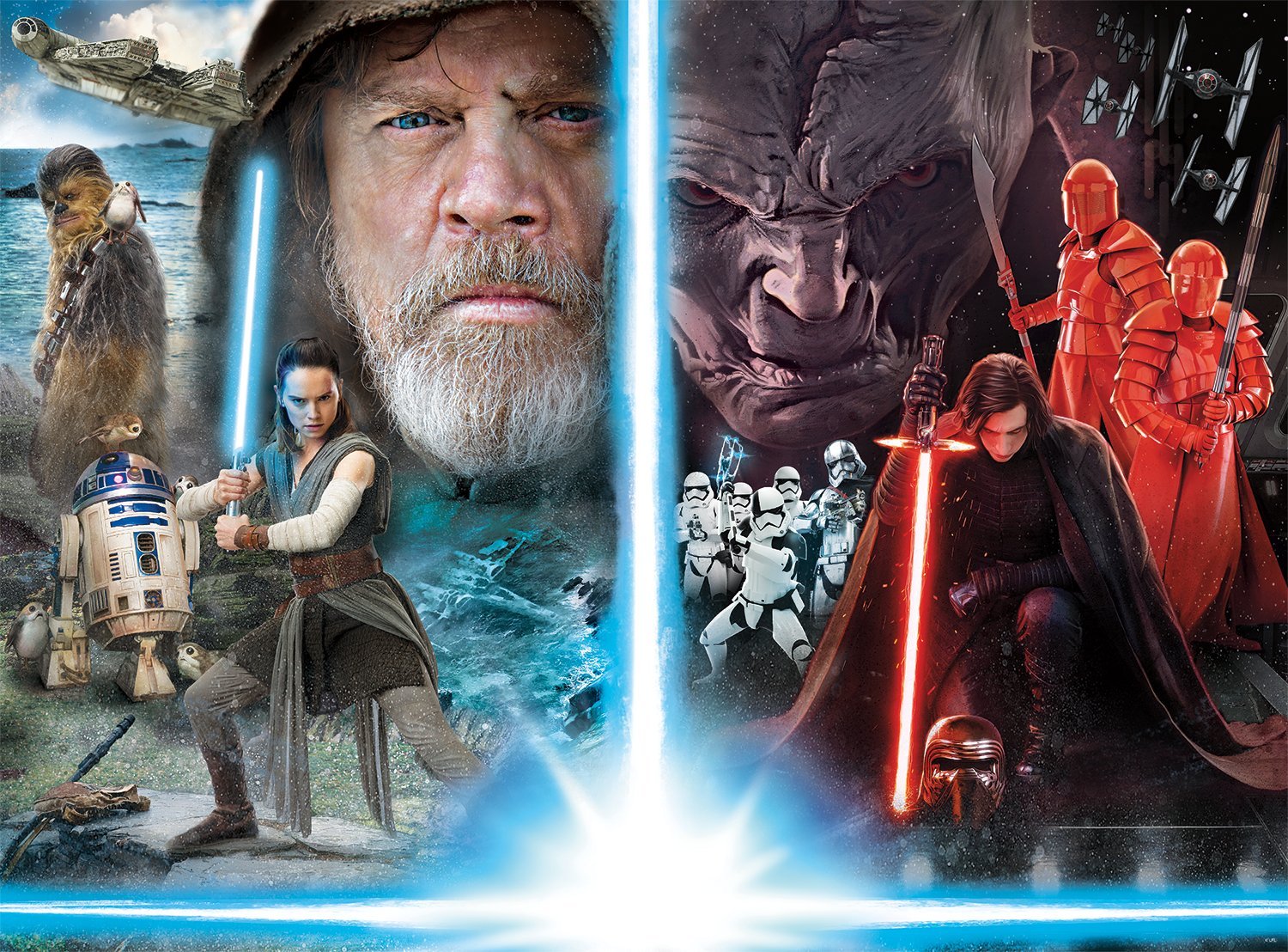 TLJ "The Light. The Darkness." 1,000 Piece Jigsaw Puzzle 2