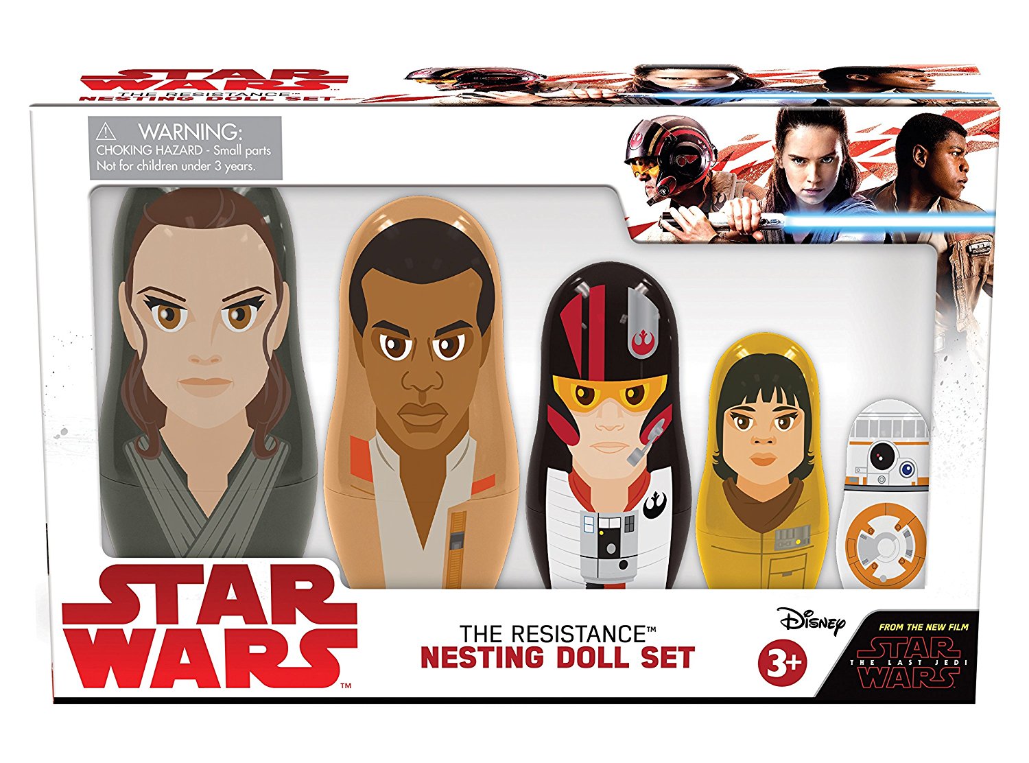 TLJ Resistance Plastic Nesting Dolls Set 1