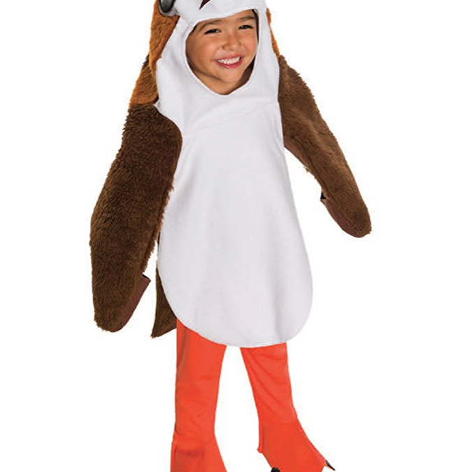 New Last Jedi Porg Toddler Costume available on Walmart.com