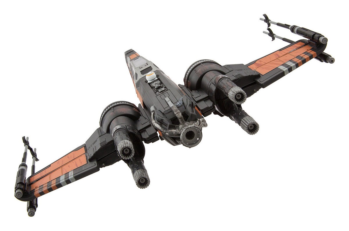 TLJ Poe Dameron and X-Wing Fighter Vehicle Set 4