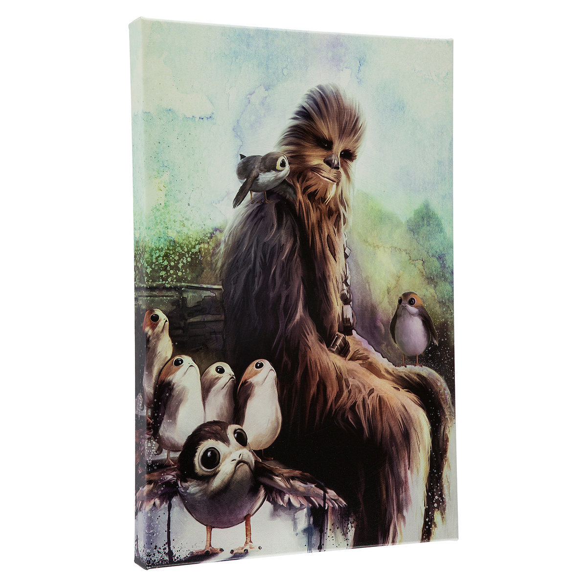 TLJ Chewbacca and Progs Art Print