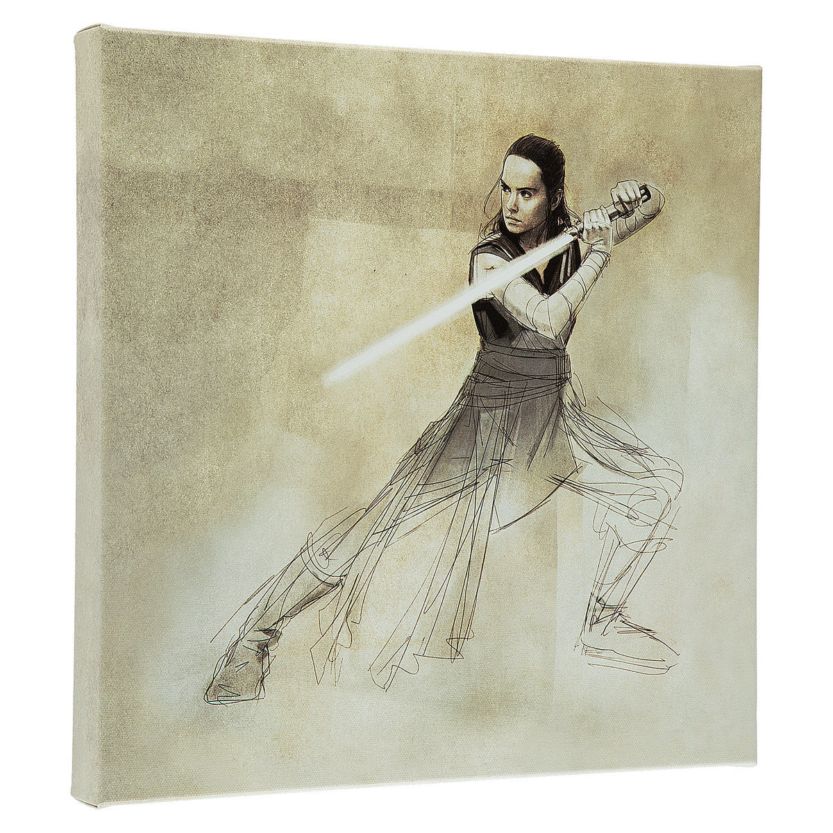 TLJ Rey Art Print