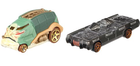 TLJ Jabba The Hutt and Han Solo in Carbonite Hot Wheels Character Car 2-Pack 2