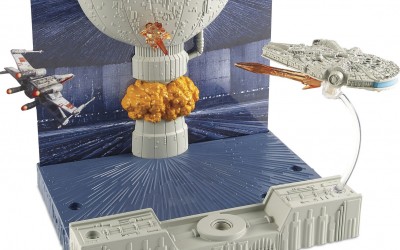 New Last Jedi Hot Wheels Death Star Attack Play Set available on Toysrus.com