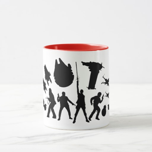TLJ The Resistance Silhouette Mug 1