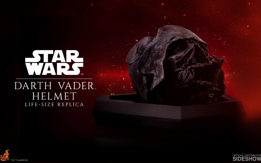 New Force Awakens  Darth Vader Helmet Life-Size Replica from Hot Toys coming soon!