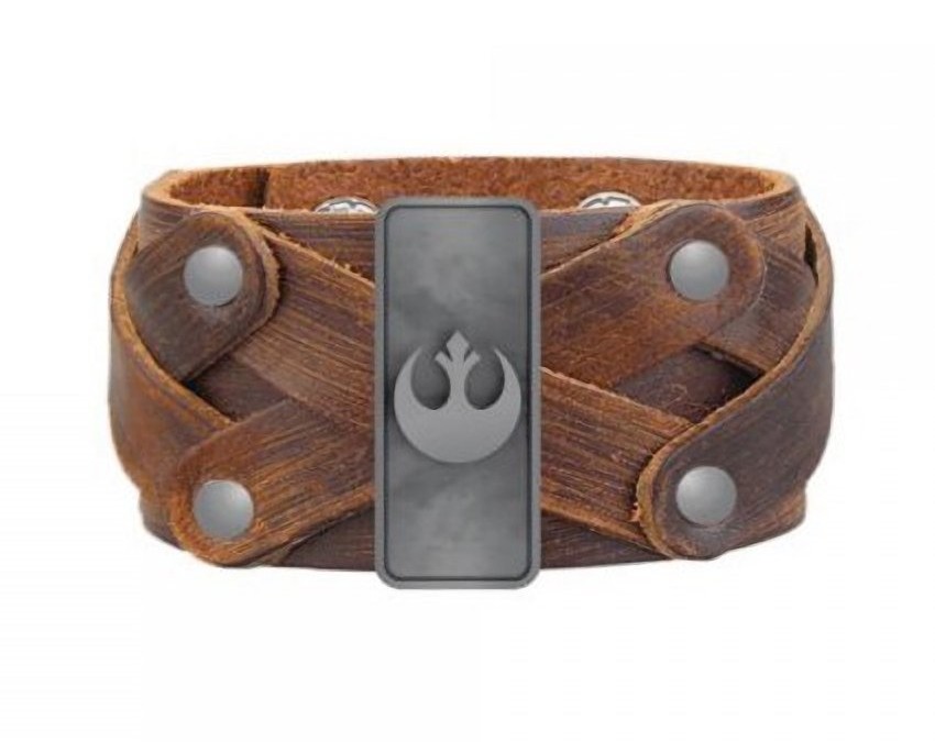 New Last Jedi Rebel Logo PU Bracelet available on Amazon.com