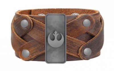 New Last Jedi Rebel Logo PU Bracelet available on Amazon.com