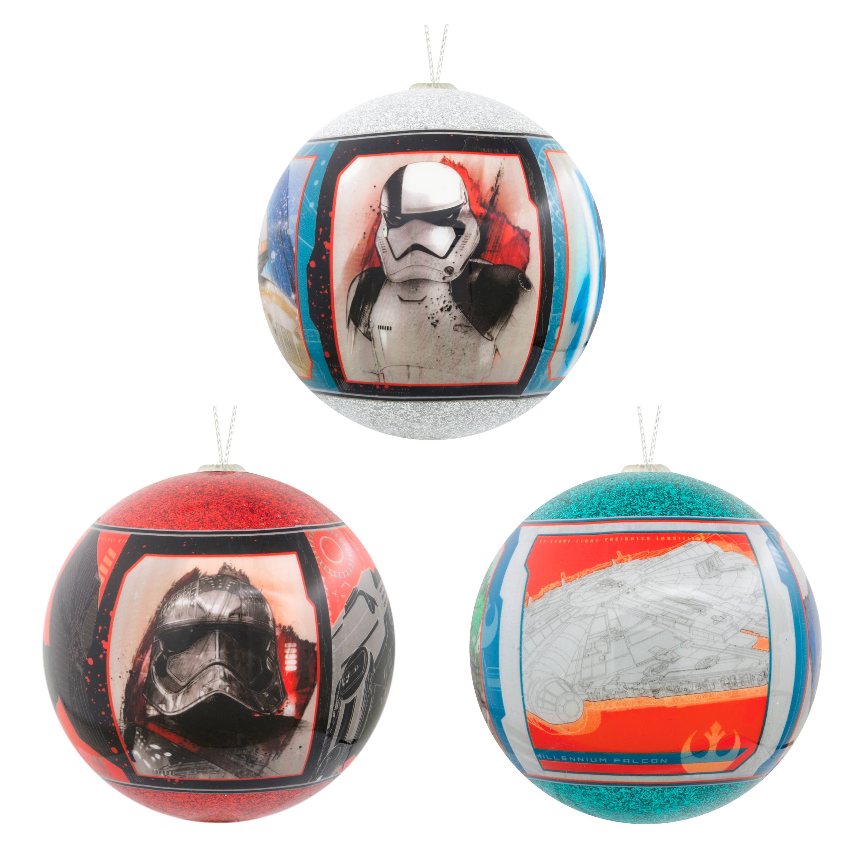 TLJ 3pk Christmas Tree Ornament Set 5