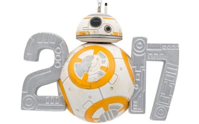 New Last Jedi BB-8 Dated 2017 Holiday Christmas Ornament available on Amazon.com