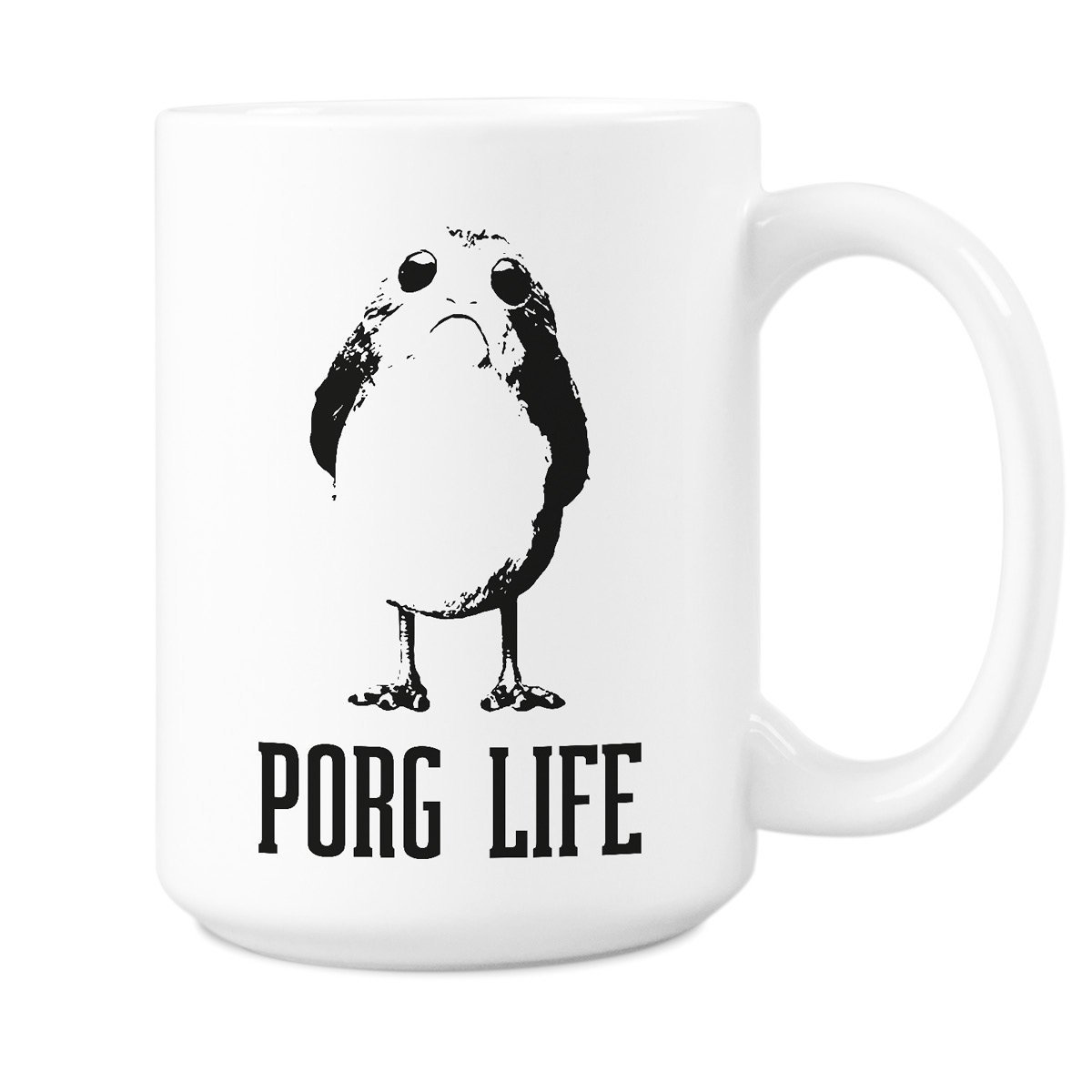 TLJ Porgs Life Coffie Mug (15 oz.)